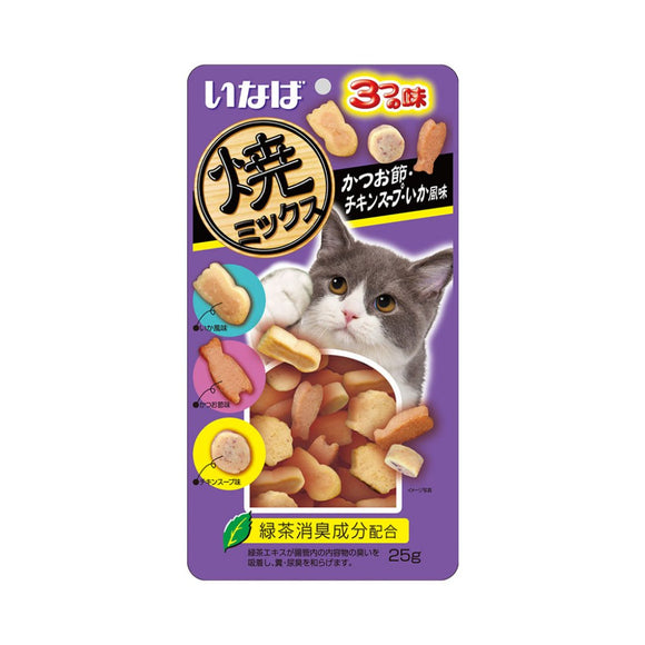Inaba QSC-122 (3)種味小魚燒 (木魚/雞湯/魷魚風味)