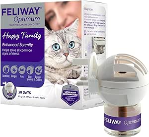 Feliway Optimum Diffuser - 貓咪費洛蒙情緒安定香薰插頭[插頭裝]