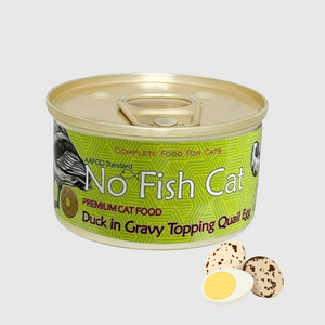 No Fish Cat 主食罐 - 滋陰養胃 鵪鶉蛋鴨絲85g